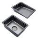 GAPPO мийка GS 7547-19 мийка PROFI 750*470 змішувач+сифон+ коланд.+дозатор+омивач склянк. (збройва сталь) {1/1} (GS7547-19)