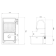 GAPPO мийка GS 7547-19 мийка PROFI 750*470 змішувач+сифон+ коланд.+дозатор+омивач склянк. (збройва сталь) {1/1} (GS7547-19)