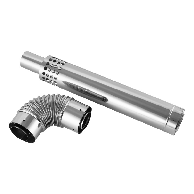 Комплект газова колонка ARDESTO HB02 10л/хв 20кВт турбована Low NOx з димоходом (GWH-HB02-10T-WHITE1)