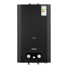 Газовая колонка ARDESTO HB03 10л/мин 20кВт Low NOx дисплей розпалювання від батарейки чорний (GWH-HB03-10B-BLACK)