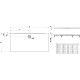 Laufen PRO душовий піддон 180*90*3,4 см, колір антрацит, (H2119510780001)