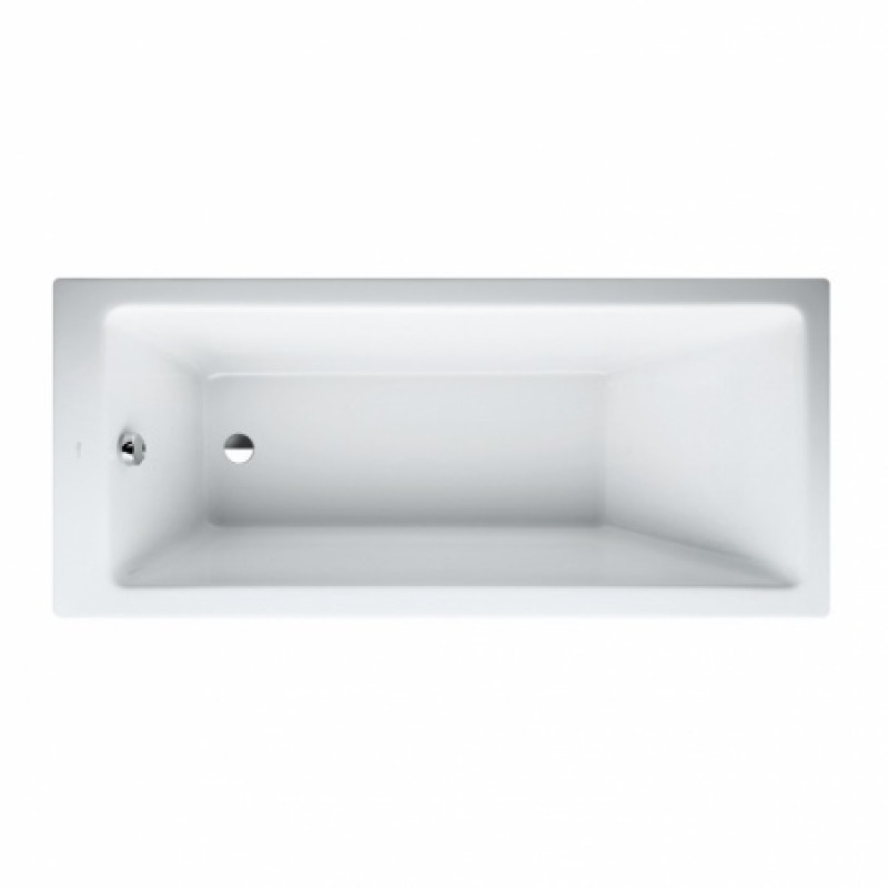 Laufen PRO ванна 160*70*62см, з алюмiн. рамою, без панелi, без злив переливу,