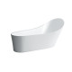 Laufen PALOMBA ванна 1835*960*750*540*900мм, стоїть окремо, Solid Surface/штучний камінь, колір білий,