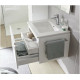 Laufen PRO S шафка для раковини 570*450*390мм, колір сірий графіт, (H4833720964801)