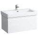 Laufen PRO S тумба 810*450*390мм, для раковини 813965, з комп.сифоном, бiлий матовий, (H4835010964631)