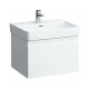 Laufen PRO S шафка 810*450*390мм, для раковини 8.1396.5, з компактним сифоном, з висув.шухлядою, колір білий глянець, (H4835010964751)