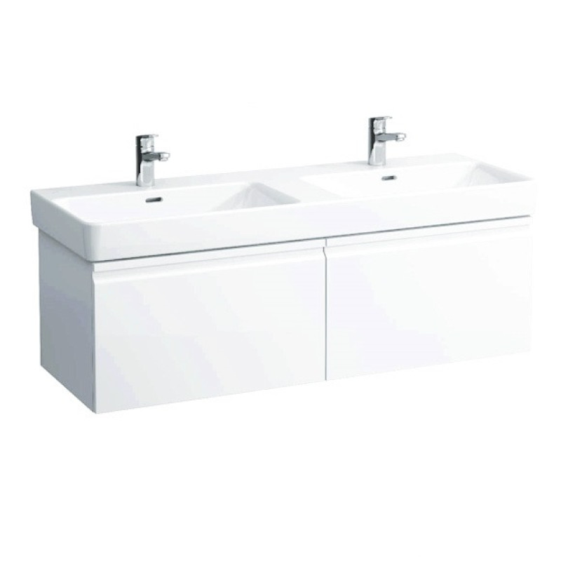 Laufen PRO S тумба 1160*395*450мм, пiд раковину, бiлий глянець, (H4835640964751)