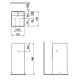 Laufen KARTELL раковина 43,5*37,5см, (H8113310001111)