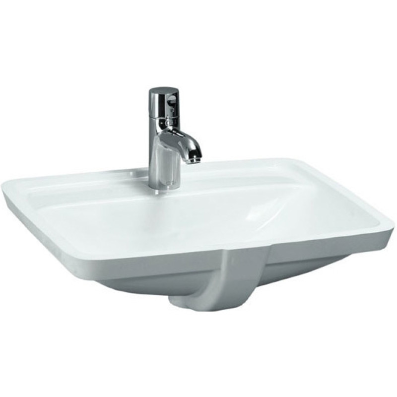 Laufen PRO раковина 600*400мм, вбудовується знизу,без отв.для зміш,з отв.переливу, (H8119650001091)
