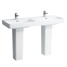 Laufen PRO Sумивальник двійний(1300х460) з одним отвором, білий, (H8149680001041)