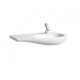 ALESSI ONE раковина-стiлешниця 90*50*16,5см, накладна, лiвосторон. крило-поличка, з отв.пiд змiш., з покриттям LCC