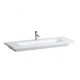 Laufen LIVING SQUARE раковина 130*48см, з 1-м отв. пiд змiшувач посерединi, з отв. переливу, (H8164360001041)
