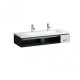 Laufen LIVING SQUARE раковина 1300*480мм, 2 отвори під змішувач, злив-перелив, (H8164360001071)