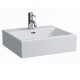 Laufen LIVING CITY раковина 500*4600мм, з 1-м отв. пiд змiшувач, з отвором переливу, монт. зверху, (H8174310001041)