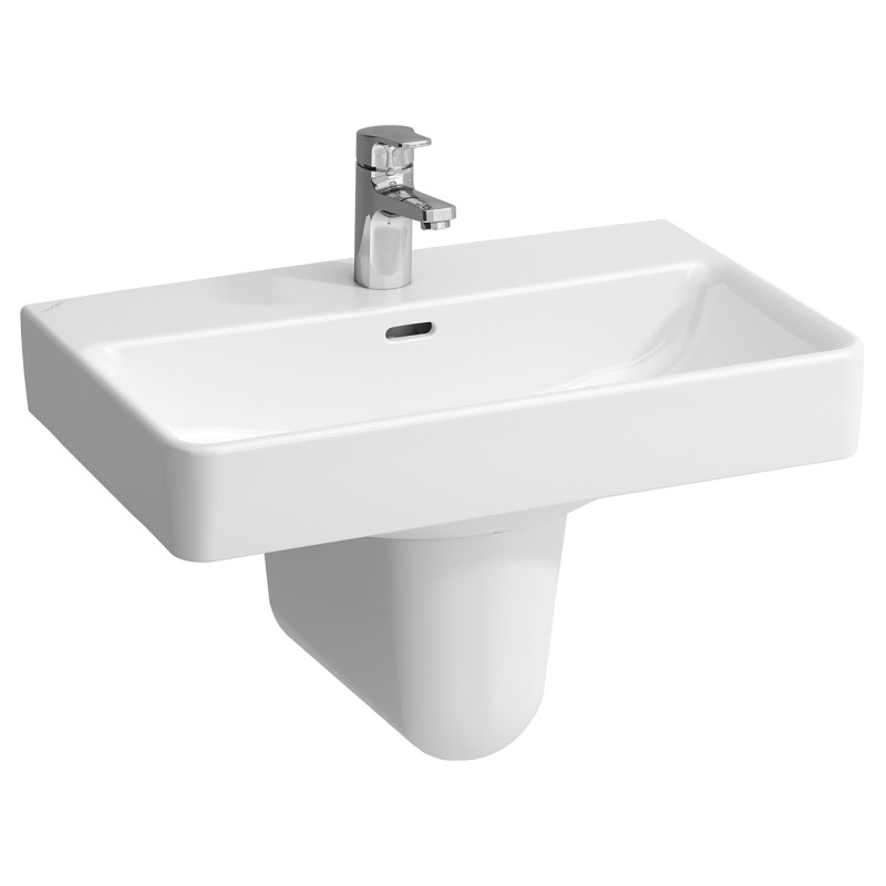 Laufen PRO умивальник 55*48см, без отвору пiд змiшувач, монт. зверху, (H8189510001091)