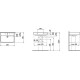 Laufen PRO раковина 65*48см, (H8189530001041)