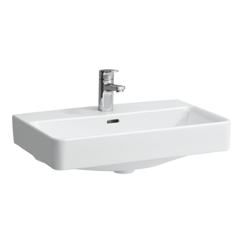 Laufen PRO S умивальник 60*38 см, без отвору для змішувача, без отвору для переливу, без відкритого зливу, (H8189590001421)