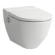Laufen Унітаз-біде CLEANET NAVIA консольний rimless з кришкою soft-close (H8206014000001)