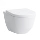 Laufen PRO S чаша 360*490мм, пiдвiсного унiтазу, Rimless Compact, укорочений, змив вертикальний, з покриттям LCC, (H8209654000001)
