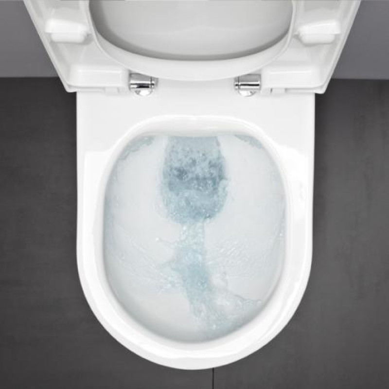 Laufen PRO S чаша 360*490мм, пiдвiсного унiтазу, Rimless Compact, укорочений, змив вертикальний, з покриттям LCC, (H8209654000001)