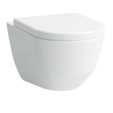 Laufen PRO Rimless унітаз підвісний 36*53см, покриття LCC, в комплекті з сидінням Slow-closing, з антибактеріальним покриттям, (H8209664000001+H8969513000001)