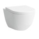 Laufen PRO чаша пiдвiсного унiтазу 36*53см, rimless, змив вертикальний, з покриттям LCC, (H8209664000001)