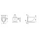 Laufen Унітаз підвісний Alessi One Rimless (H8209714000001)