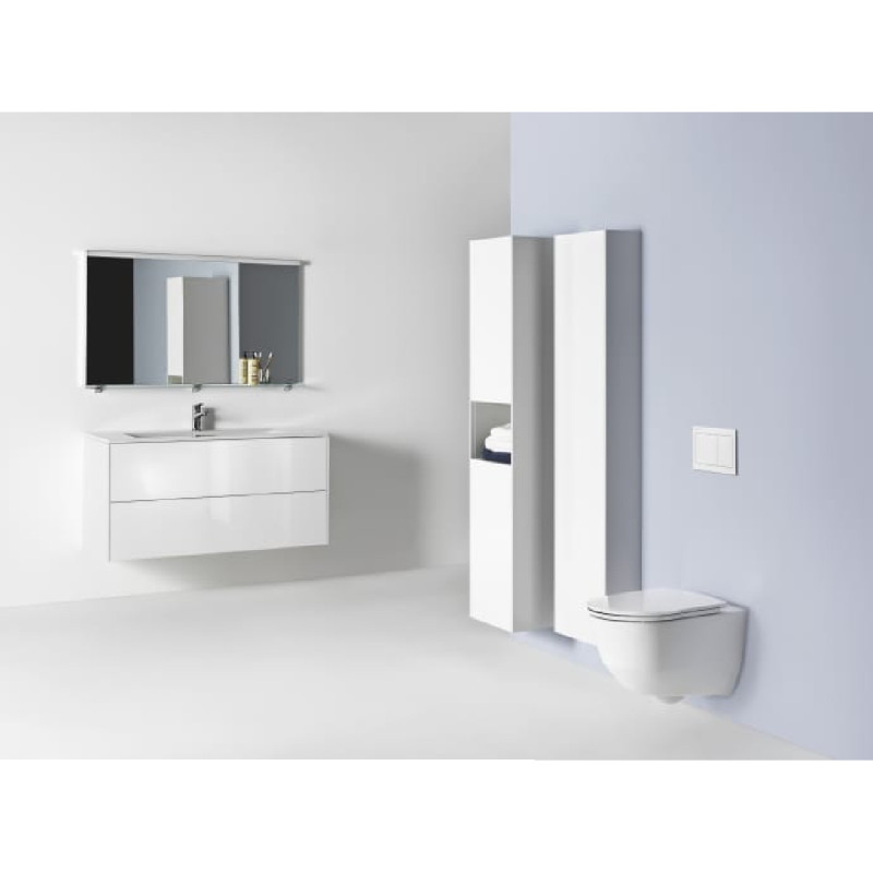 Laufen PRO S комплект тумба+умивальник 100*50см (8179670001041+4835310964641) (колiр бiлий глянець), (H8609654751041)