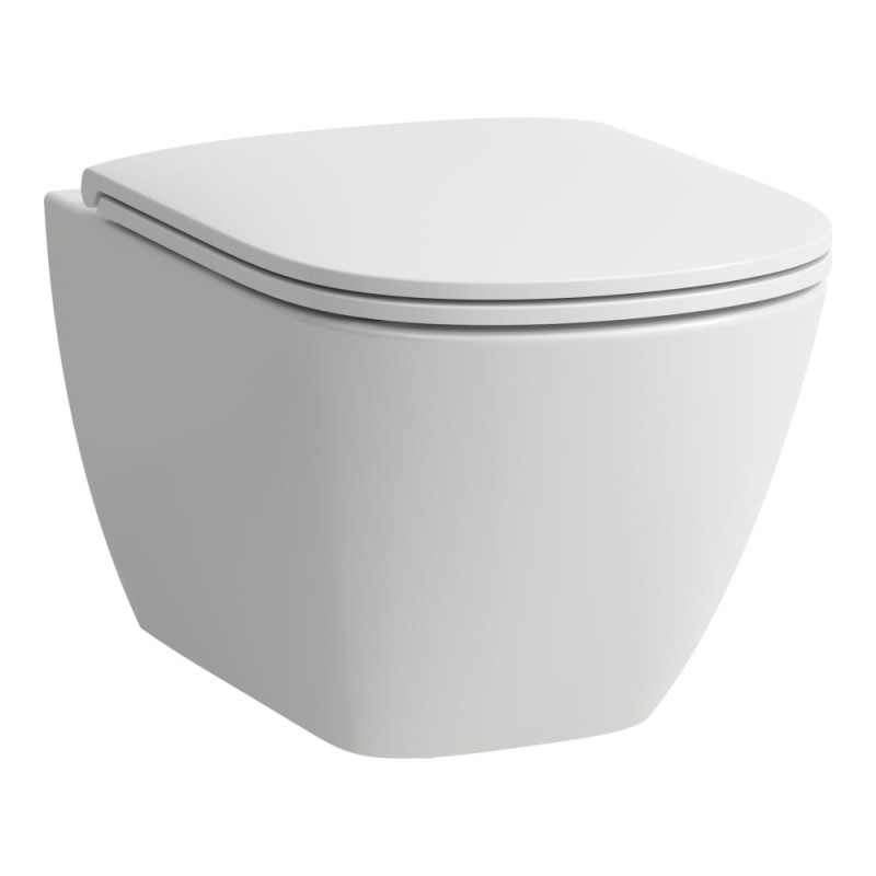 Laufen LUA Rimless унитаз подвесной, в комплекте с сиденьем Slim, (H8660800000001)