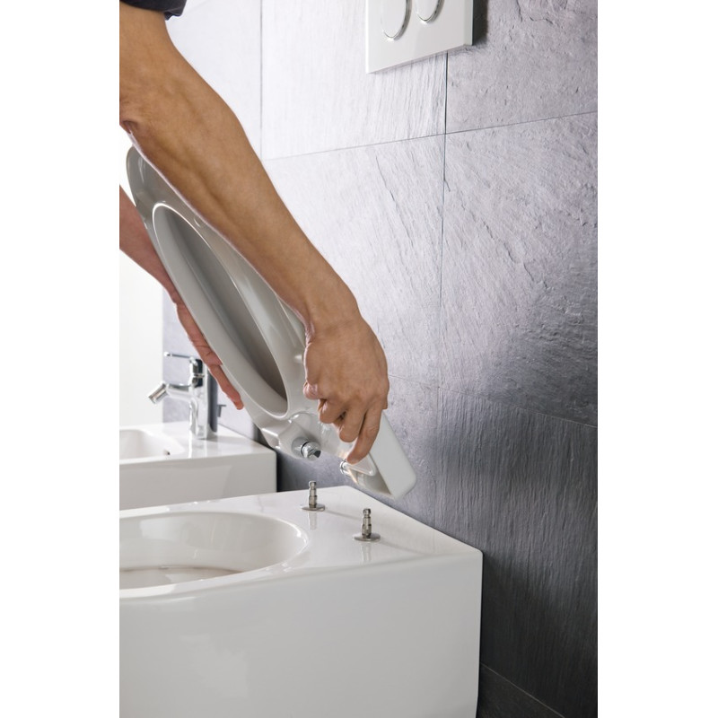 Laufen PRO Slim сидiння з кришкою для унiтазу, з`ємне, slow closing, (H8989660000001)