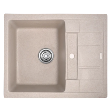 Мийка кухонна Haiba HB8210-G319 sand 620x500x200 (HB0985)