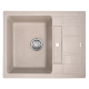 Мийка кухонна Haiba HB8210-G319 sand 620x500x200 (HB0985)