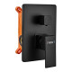 Вбудована душова система Haiba Kubus 009 (Inner) Black (HB3949)