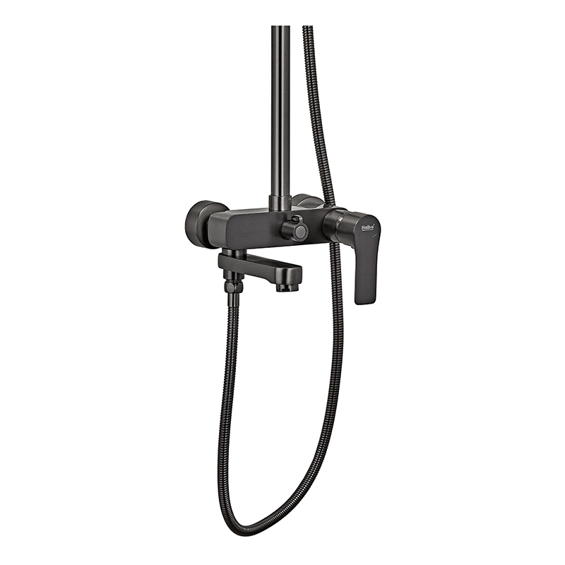 Душова колона із змішувачем Haiba Milano 003-J Graphite (HB4009)