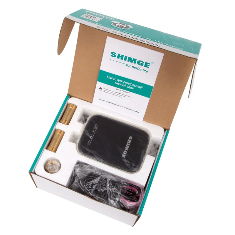 SHIMGE насоси HBS24-12T SHIMGE блок рецирк.(Hmax=12м.Qmax=1.2м³) + гайка1/2