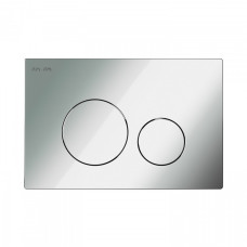 Клавіша для інсталяції пневматична, пластик, глянсовий хром AM.PM PRO L I049051