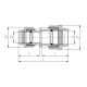 ITAL Mуфта редукційна ПЕ 63 x 50 мм