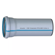 SVK STANDART кан труба Труба СВК-Альянс ПП 110*2,2*2000 Standart синя {10} (ISS11007)