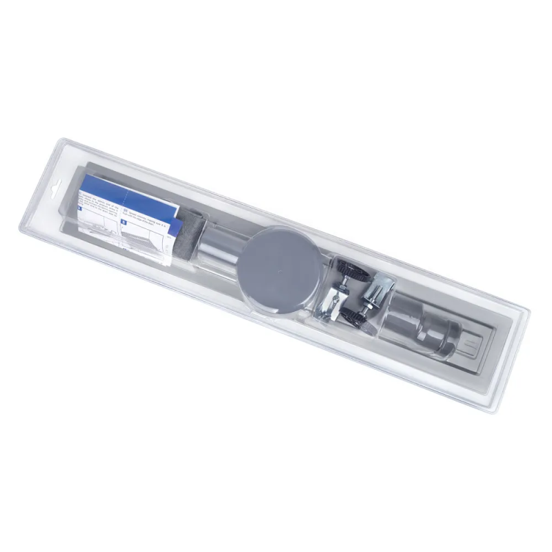 ITAL трап IT03-FT10/1 000 ITAL Душовий трап 1 000 мм повор. 360, комбін.затвор, Brushed nickel (блістер) {5/1} (IT03-FT10/1000)
