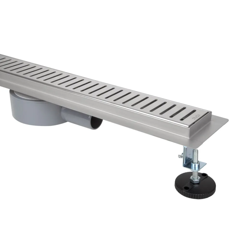 ITAL трап IT03-FT10/ 300 ITAL Душовий трап 300 мм поворот.360, комбін.затвор, Brushed nickel (блістер) {5/1} (IT03-FT10/300)