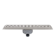 ITAL трап IT03-FT10/ 900 ITAL Душовий трап 900 мм поворот.360, комбін.затвор, Brushed nickel (блістер) {5/1} (IT03-FT10/900)