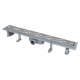ITAL трап IT13-FT01/400 ITAL Душовий трап 400*70*67 мм ABS пластик, сірий (блістер) {5/1} (IT13-FT01/400)