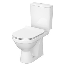 Cersanit Унітаз-компакт 785 ZIP SIMPLE ON 021 3/5 +сид дюр SLIM пов. закрив.та легке знімання (K121-015)