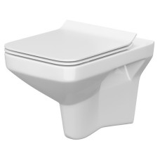 Cersanit Унітаз підвісний CET 742 Como New Clean On сидіння дюропласт Slim Slow-closing (K701-102)