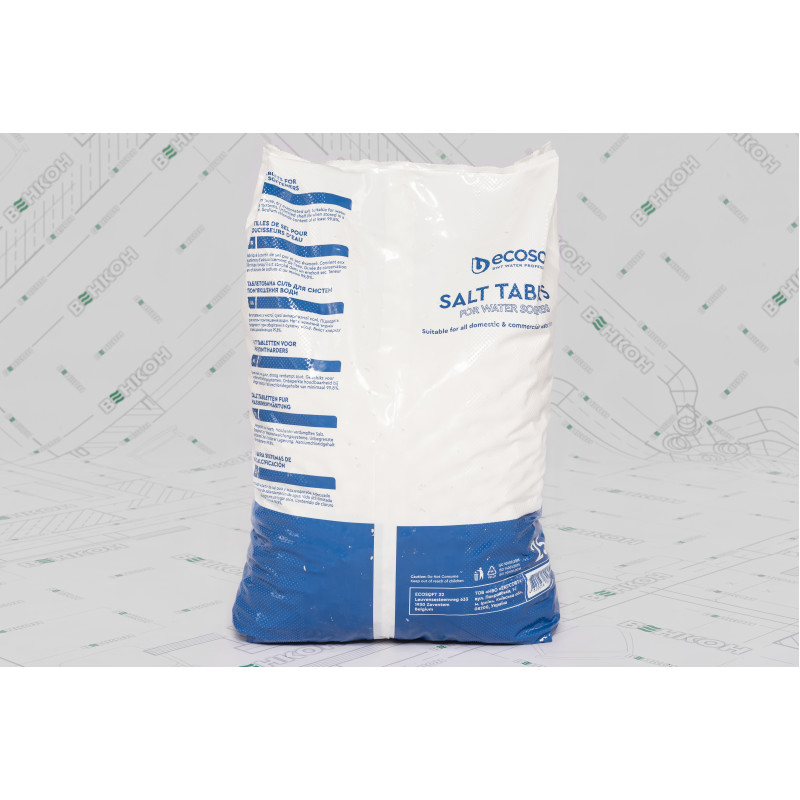 ECOSOFT Таблетована сіль 25 кг (KECOSIL)