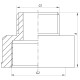 Переходник (коннектор) 3/4