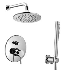 KITLIG015CRLIGHT Комплект душової системи, хром