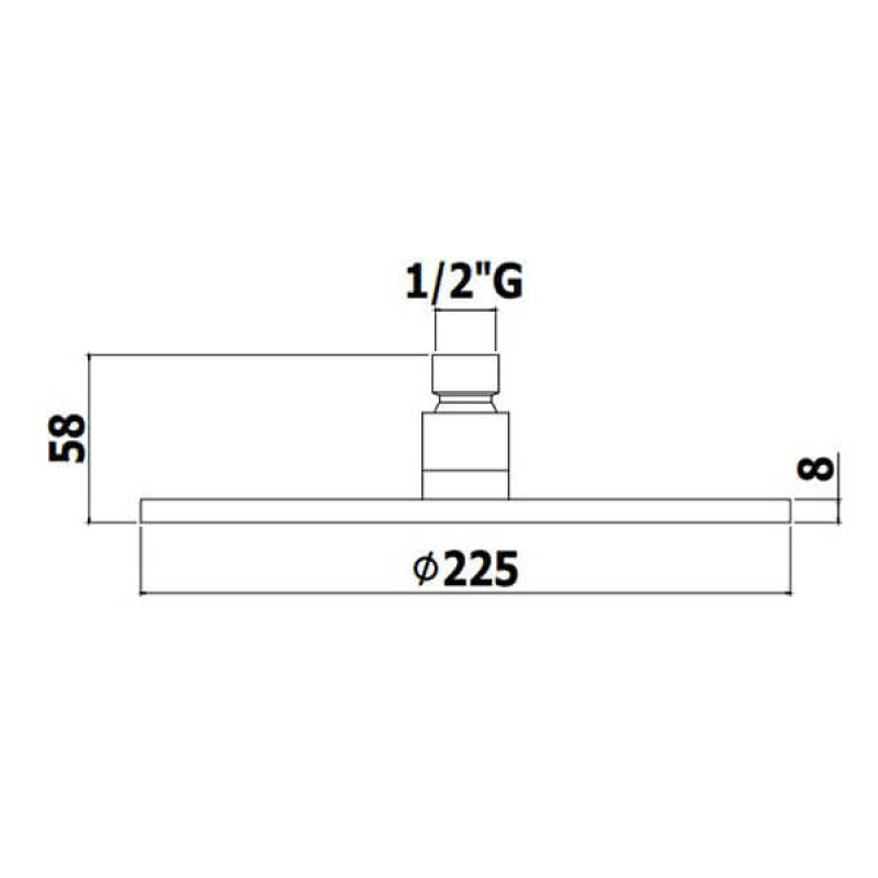 Paffoni Душова система Light KIT LIG 015 NO чорний (KITLIG015NO)