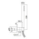 Paffoni Душова система Light KIT LIG 015 NO чорний (KITLIG015NO)