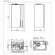 Nova Florida ORION CONDENSING KRB 28 Котел газовый конденсационный с частотным насосом и трехходовым клапаном 1-контурный (KOTU32KU28)